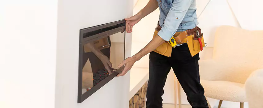 Metal Fireplace Installation in Columbia Heights, Minnesota