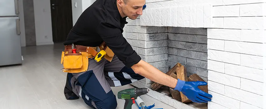 Fireplace Damaged Damper Frame Repair Services in Columbia Heights, Minnesota